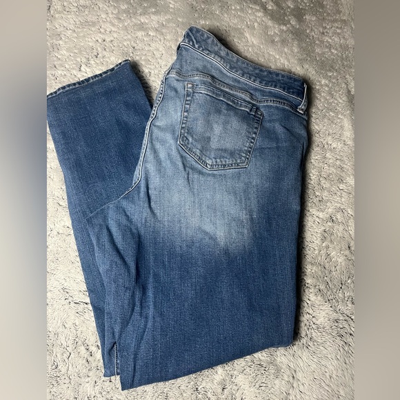 Torrid Jeans Womens 20R Blue‎ Boyfriend Straight Stretchy - Picture 2 of 11